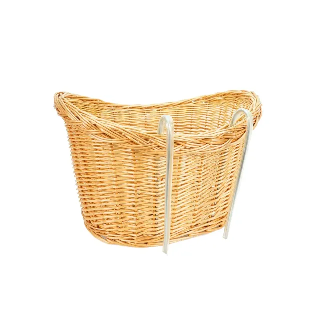 SachsenRad Lenkerkorb Fahrradkorb Weide 32x26x23 cm