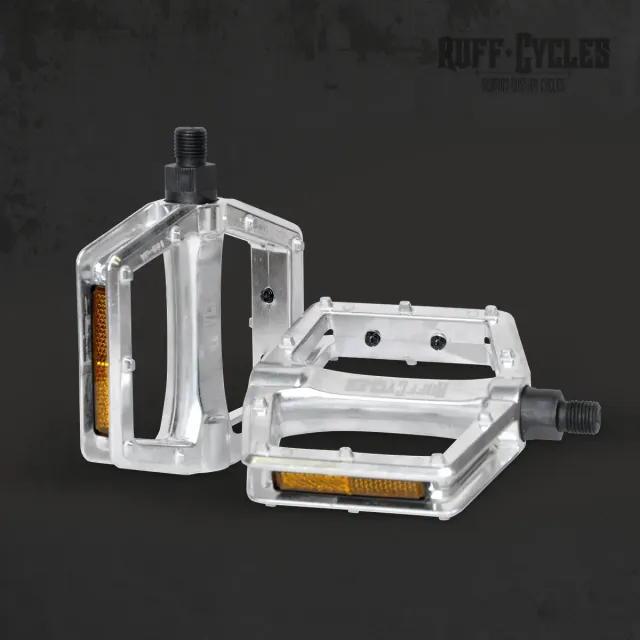 Ruff Cycles Alu Pedale Silber 1/2 Zoll 12 cm