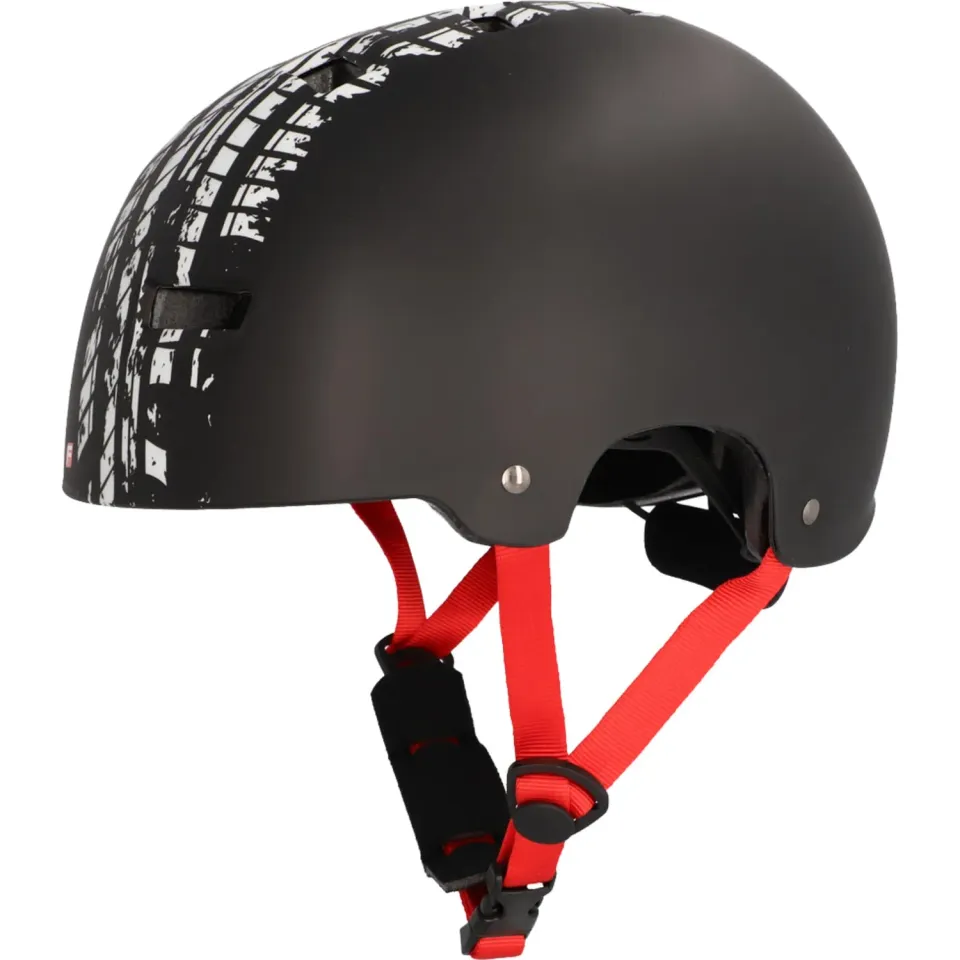 Fischer BMX Plus Ride Fahrradhelm L-XL schwarz belüftet