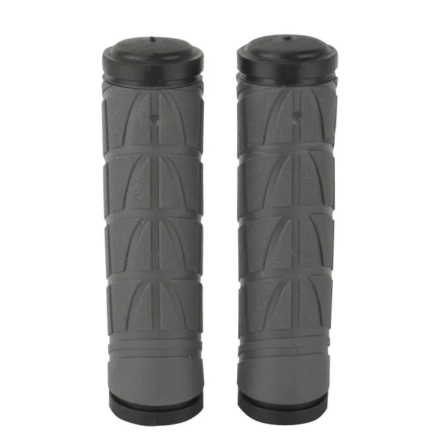 Fischer Grip 85763 Lenkergriffe grau-schwarz rutschfest