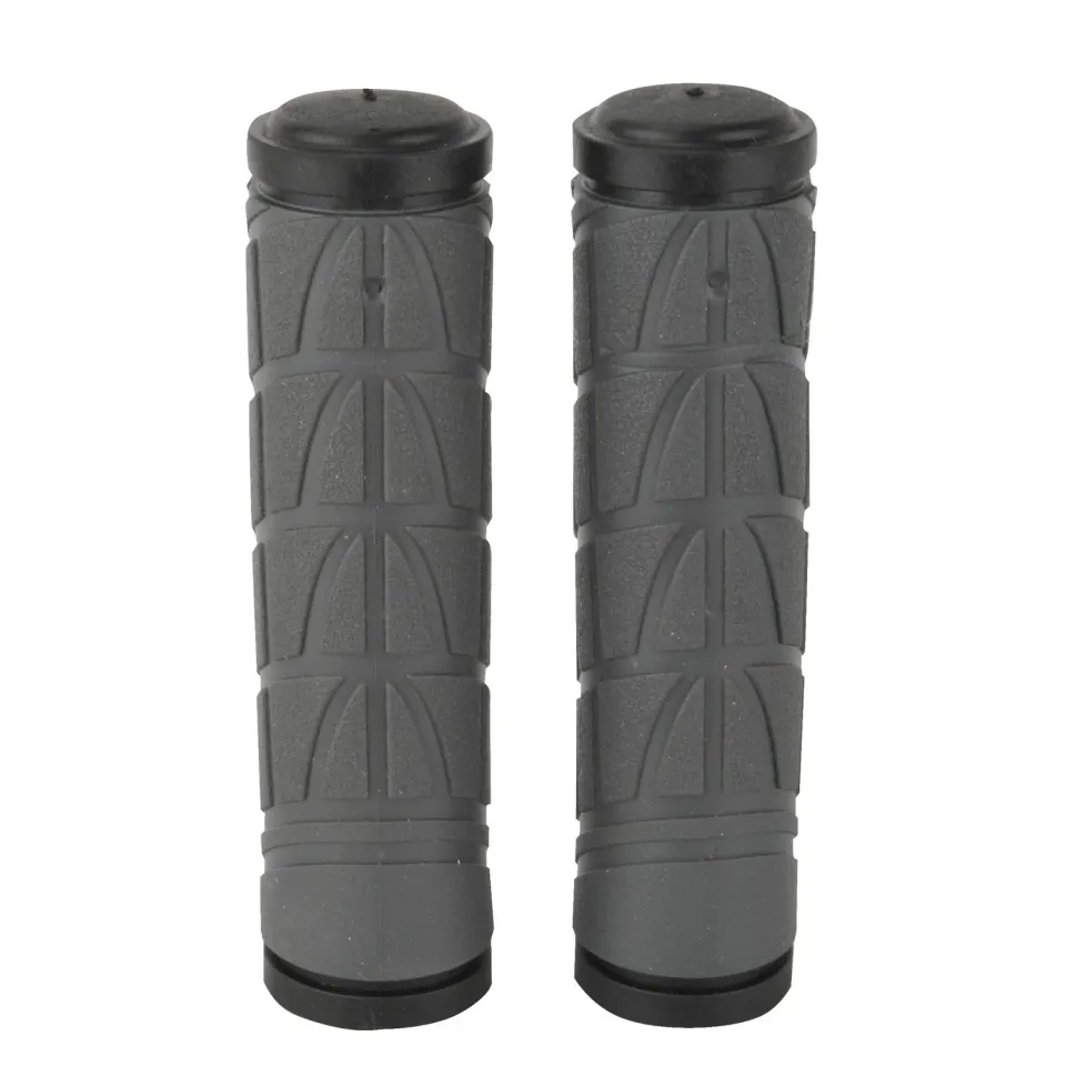 Fischer Grip 85763 Lenkergriffe grau-schwarz rutschfest
