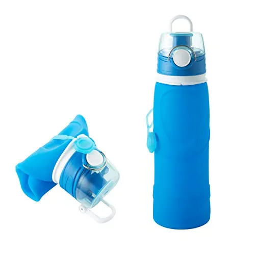 Fischer Trinkflasche faltbar Flasche Silikon 750 ml