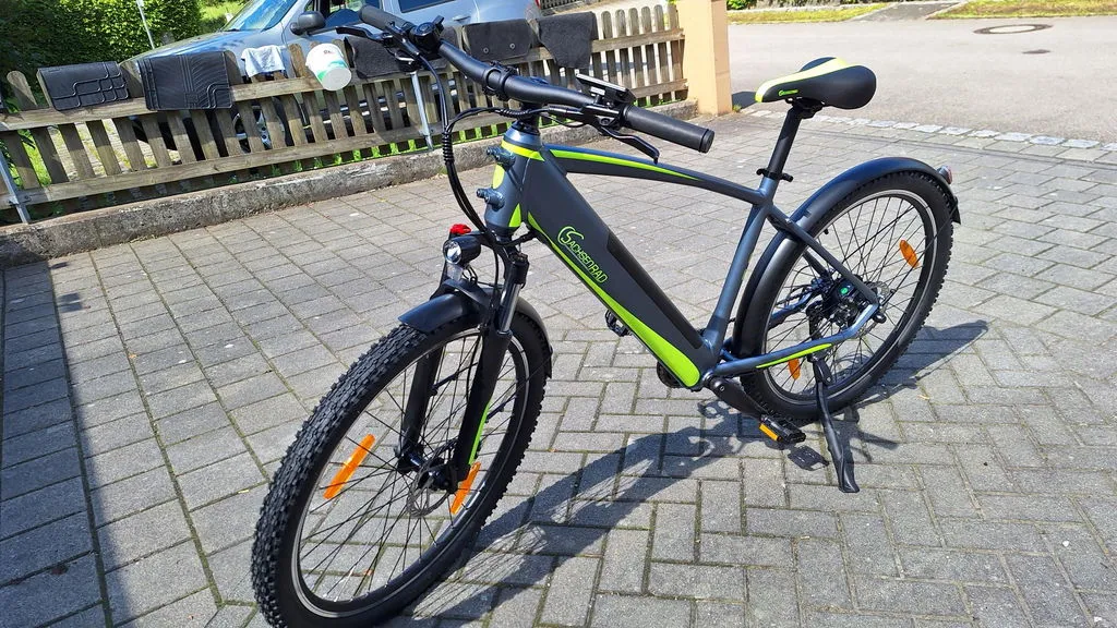 SachsenRad R8 Flex III E-Bike 27,5 Zoll schwarz 9-Gang
