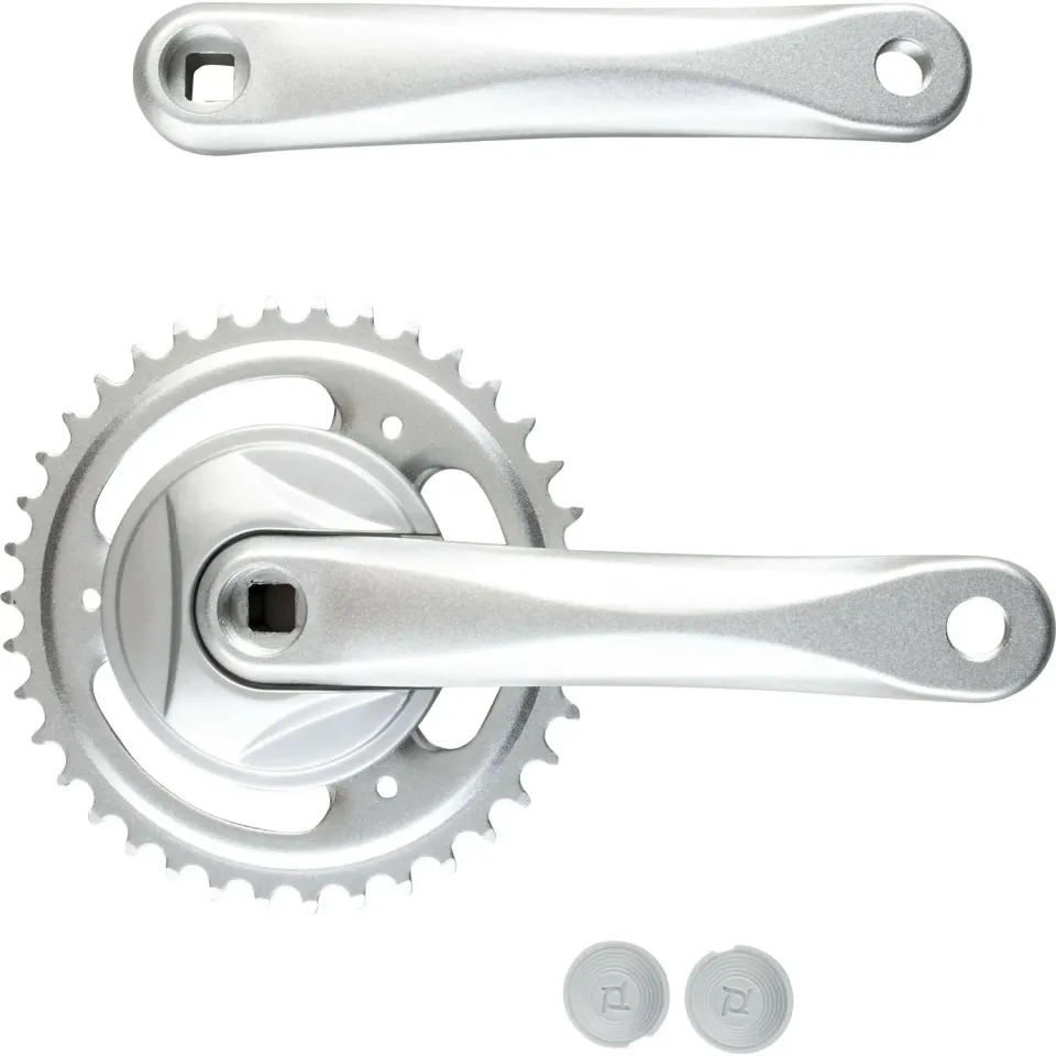 Zündapp Prowheel 170mm 38 Zähne Kurbelgarnitur silber
