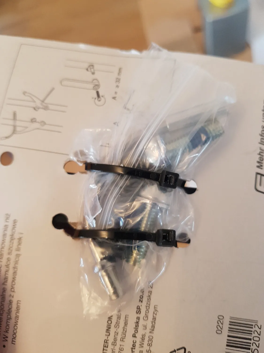 Fischer Bremshebel-Set V-Brake Alu Uni kurz sportlich