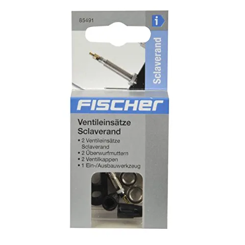 Fischer Ventil-Set Sclaverand 7-teilig Fahrradventil