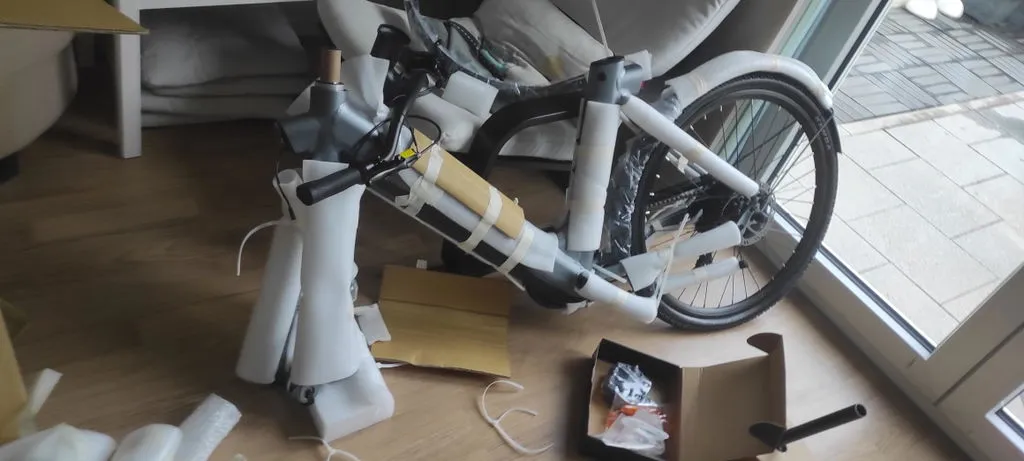 SachsenRad xBird C6F Connect E-Citybike 26 Zoll dunkelgrau
