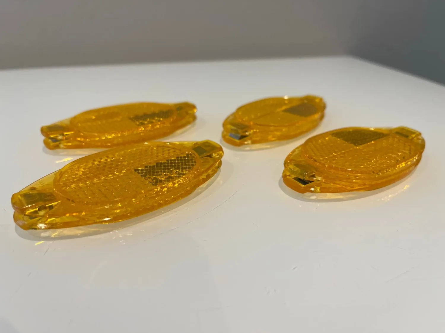 Fischer 85400 Speichenreflektor orange Einheitsgröße