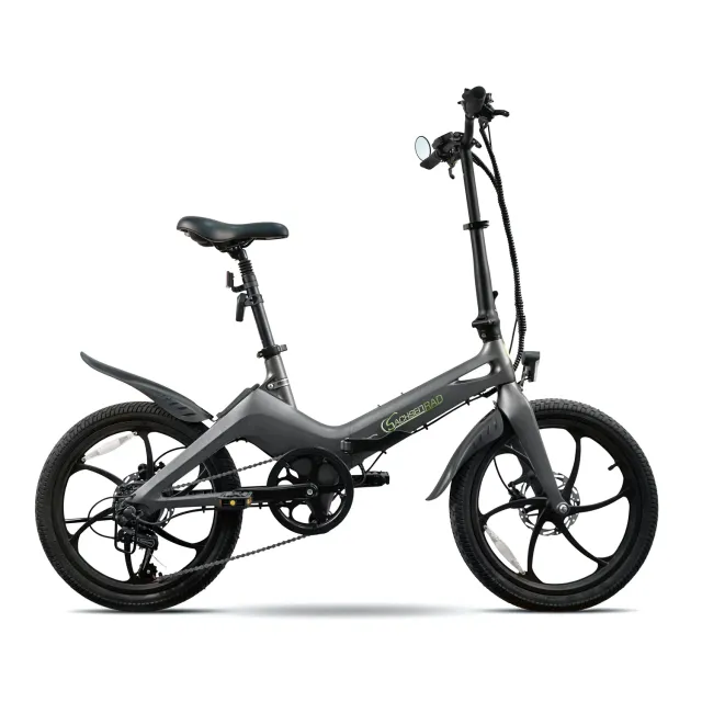 SachsenRad F11 Pro MagPuma E-Faltrad dunkelgrau neu