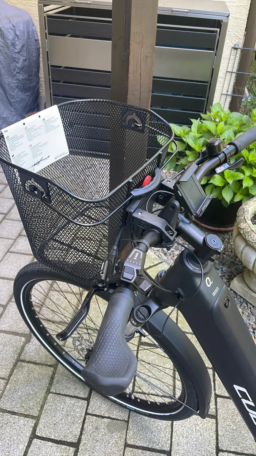 Fischer Lenkerkorb E-Bike Schnellbefestigung 5 kg
