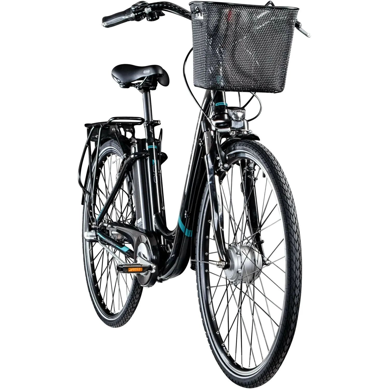 Zündapp Z510 Damen E-Bike 28 Zoll 48 cm weiß-grün 531Wh
