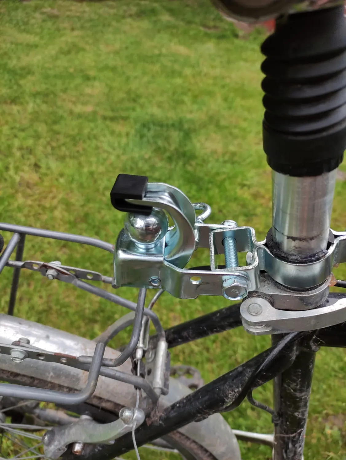 Fischer Universal Kupplung Lastenanhänger Stahl