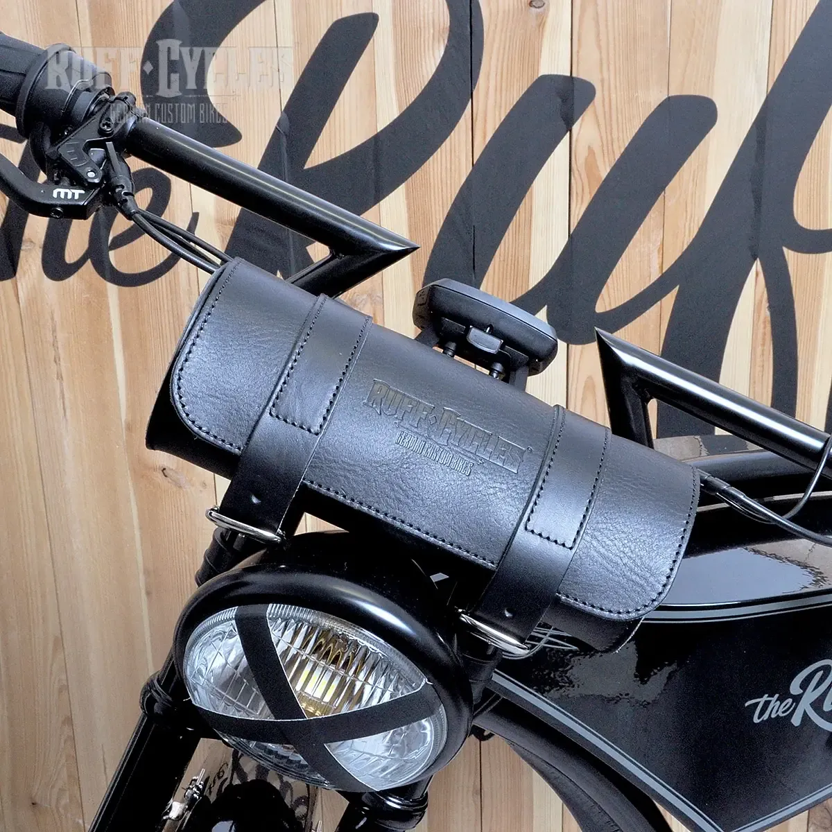 Ruff Cycles Biggie Werkzeugtasche Leder Braun Ranger
