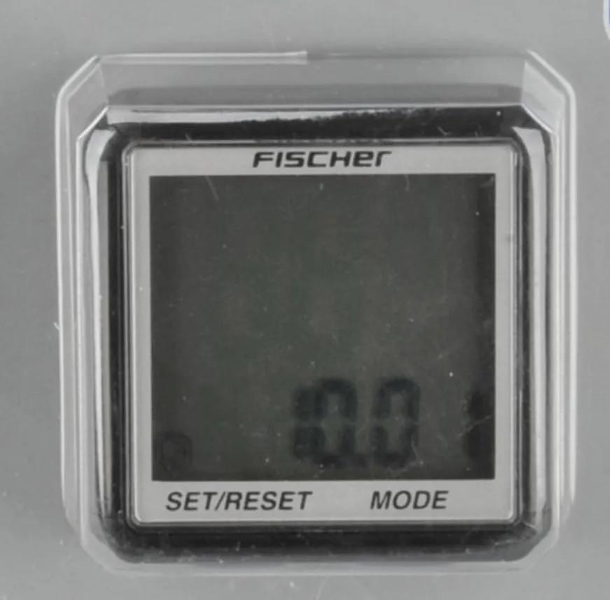 Fischer Trend Fahrradcomputer grau 13 Funktionen