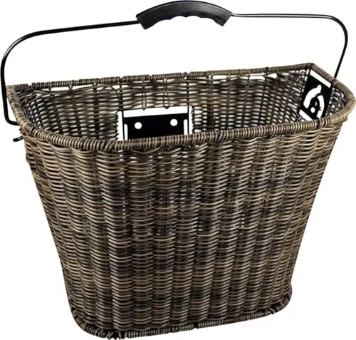 FISCHER Lenkerkorb Retro Polyrattan 5 kg geflochten