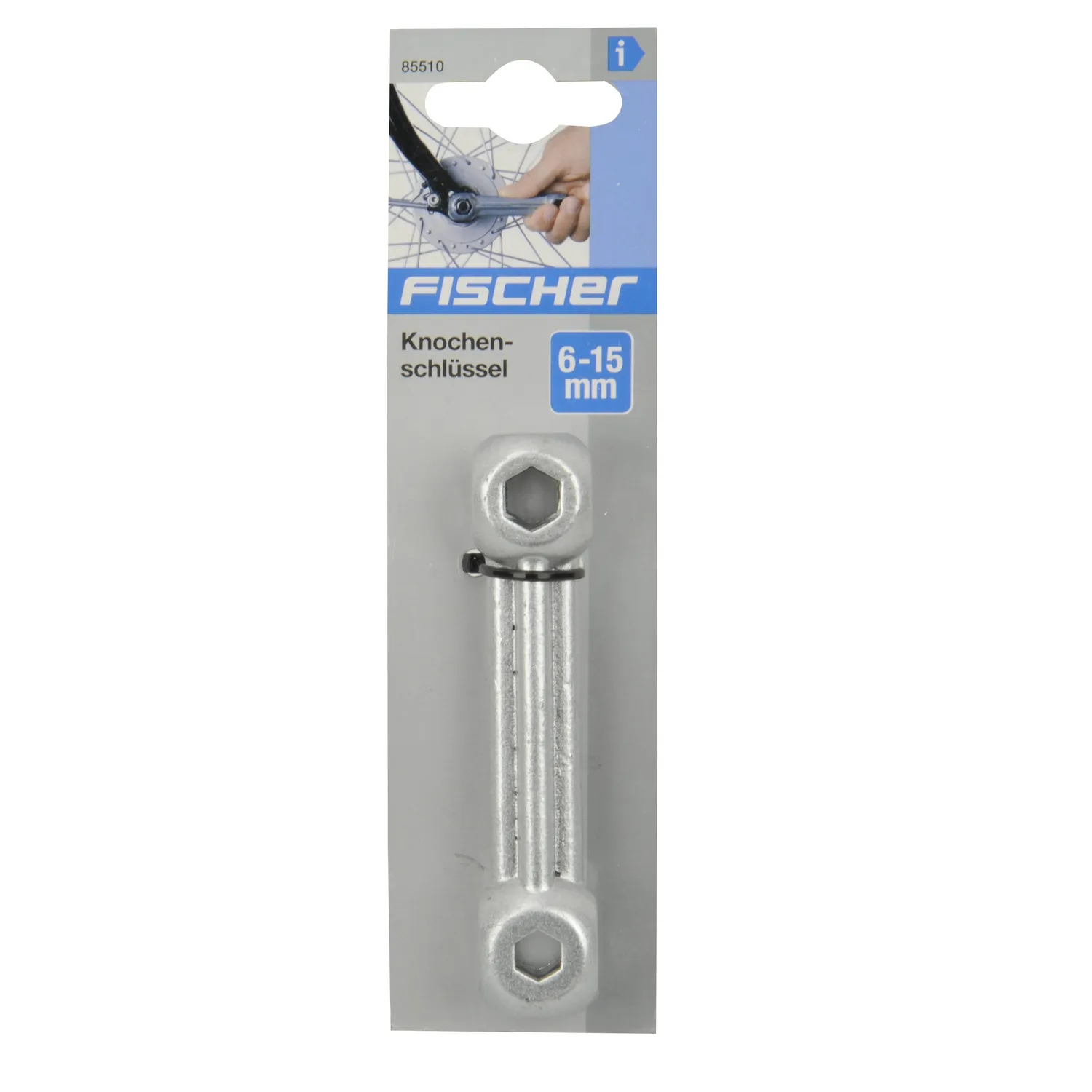 Fischer Knochenschlüssel 85510 6-15 mm Fahrradwerkzeug