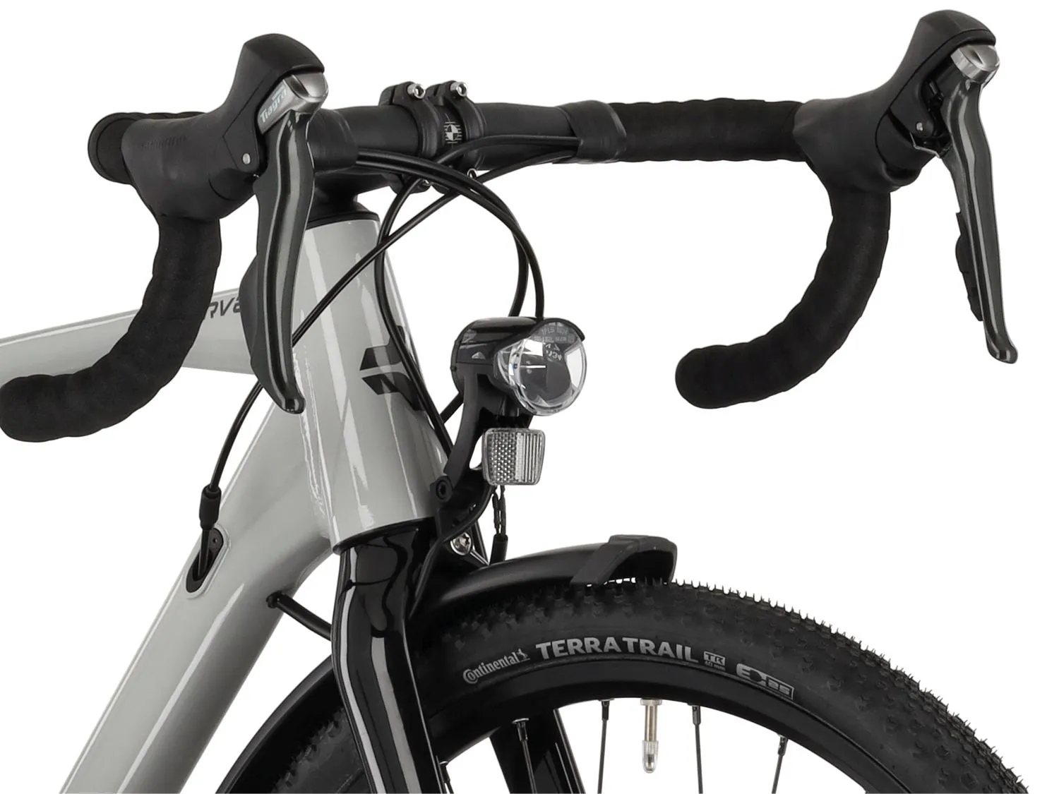 Carver Gravel 100 Street Gravelbike Flat Grey Tiagra