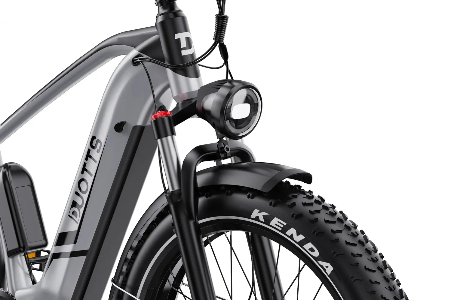 DUOTTS F26 E-Bike 750W Doppelmotor Schwarz-Rot