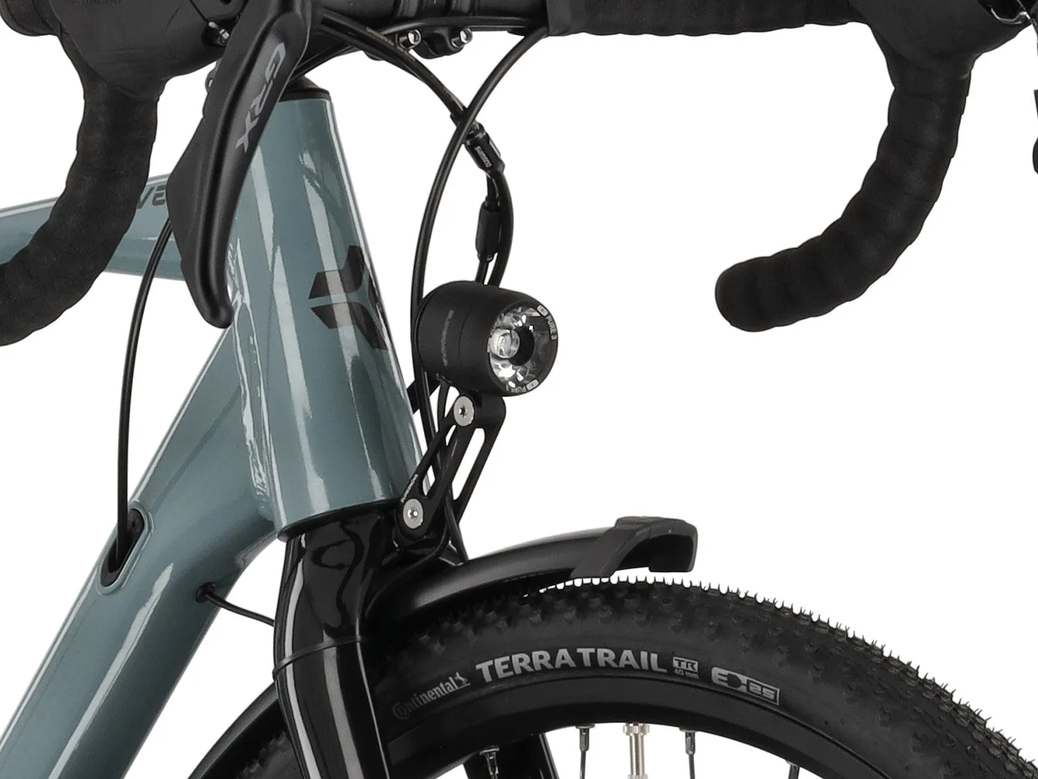 Carver Gravel 110 Street Gravelbike Grey Blue Diamant M