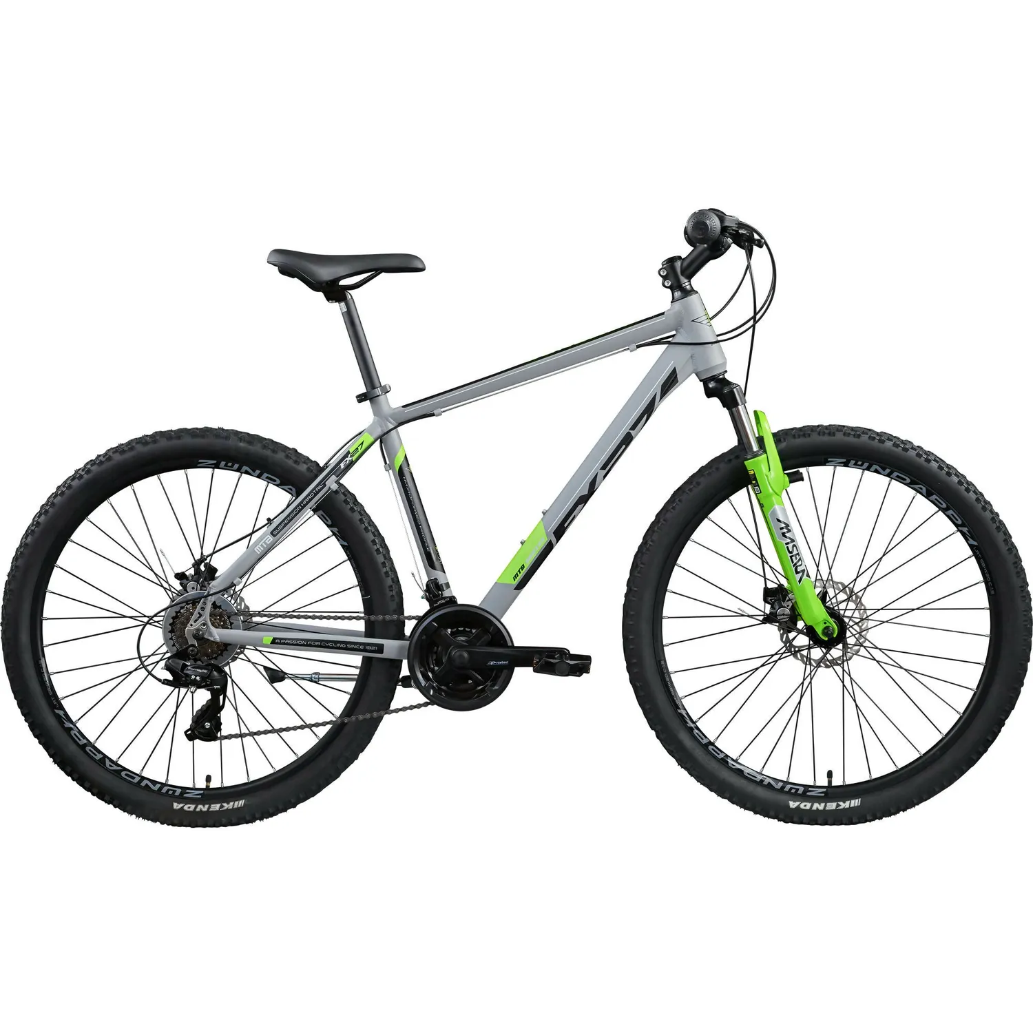 Zündapp FX27 Mountainbike 27,5 Zoll 48 cm grau 21-Gang
