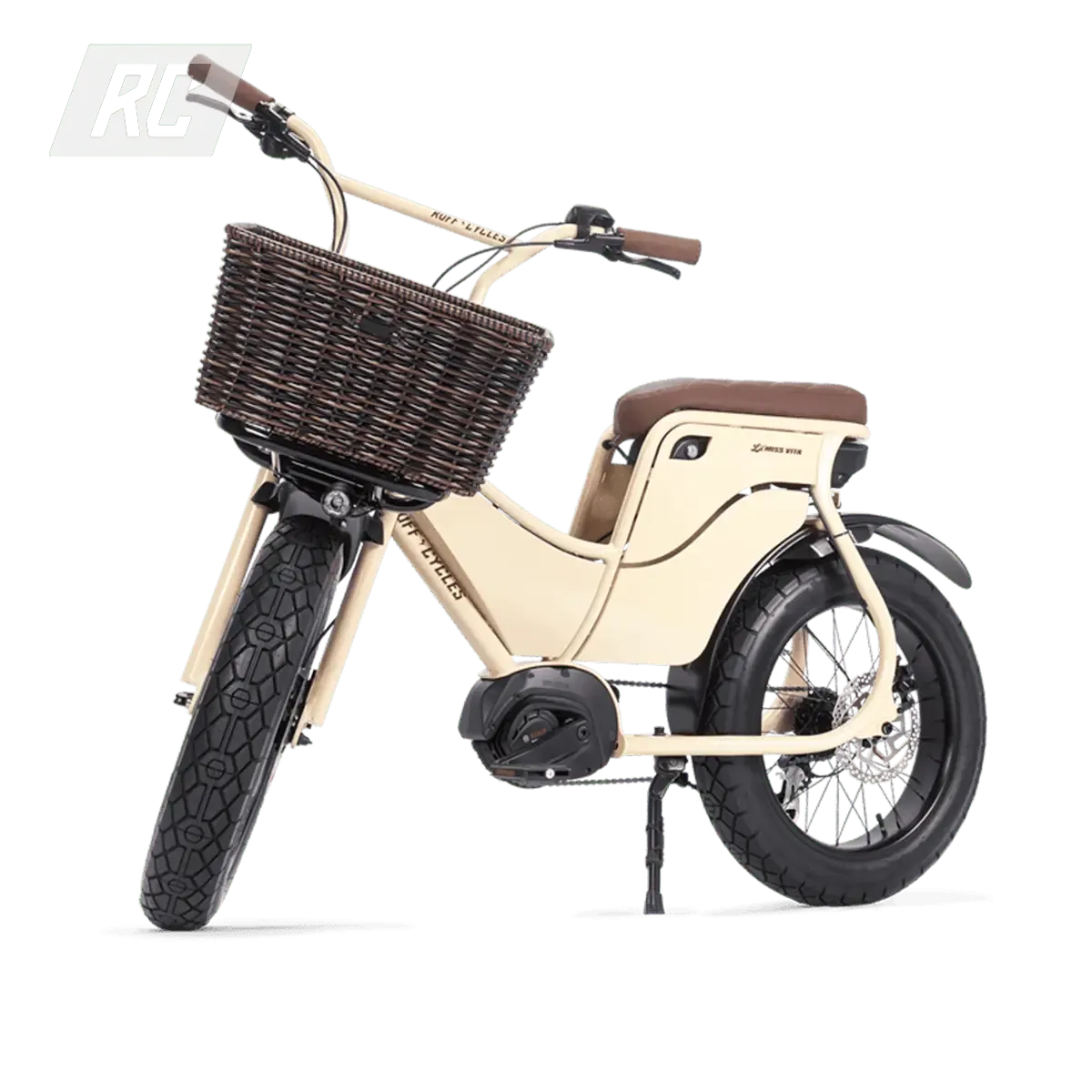Ruff Cycles Biggie Gepäckträgerkorb Braun wetterfest