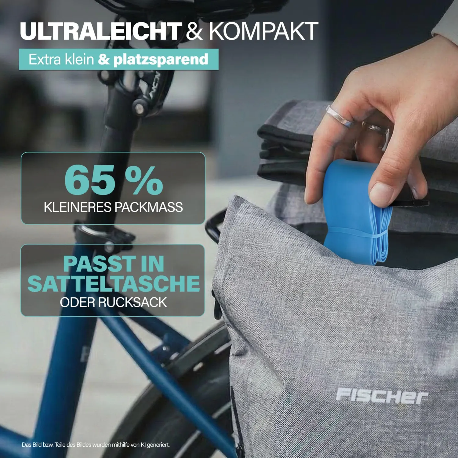 Fischer TPU Fahrradschlauch 28 Zoll 35-47-622