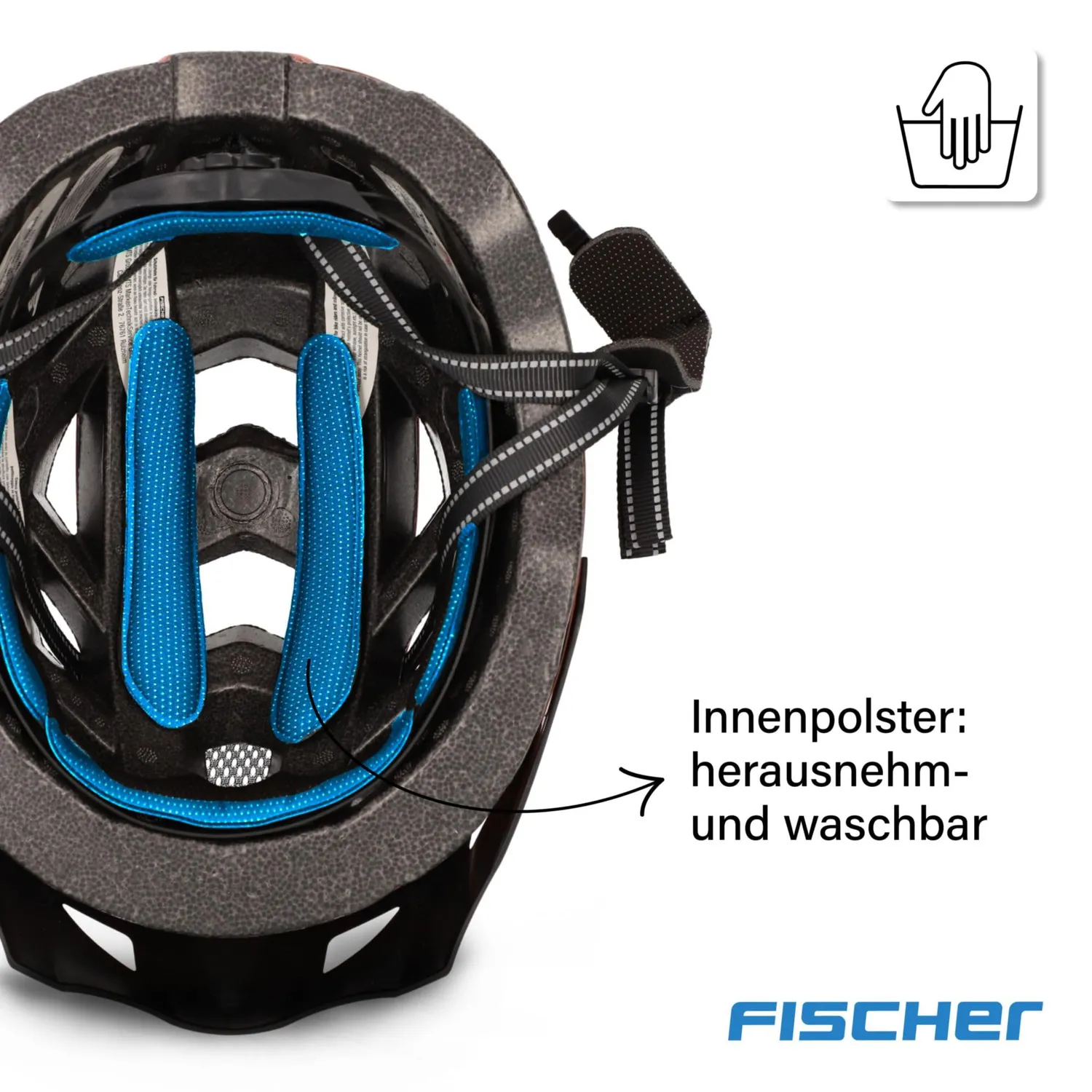 Fischer Urban Plus Cityhelm mit LED-Rücklicht S/M