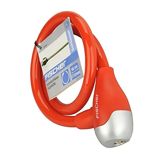 Fischer Kabelschloss 65 cm Zahlencode 12 mm farbsortiert