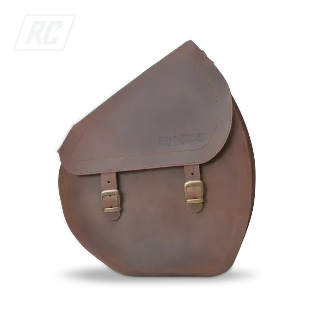 Ruff Cycles Ruffian Satteltasche Leder Rechts Braun