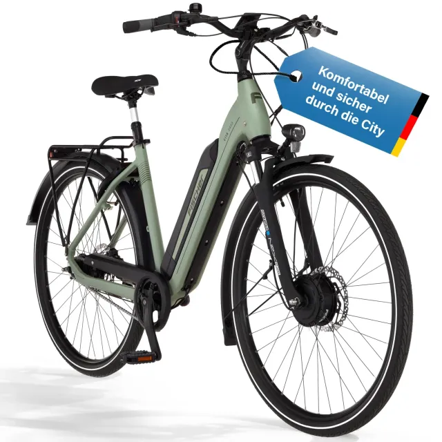 fischer CITA 2403 E-Bike 50 cm 459 Wh Frontmotor