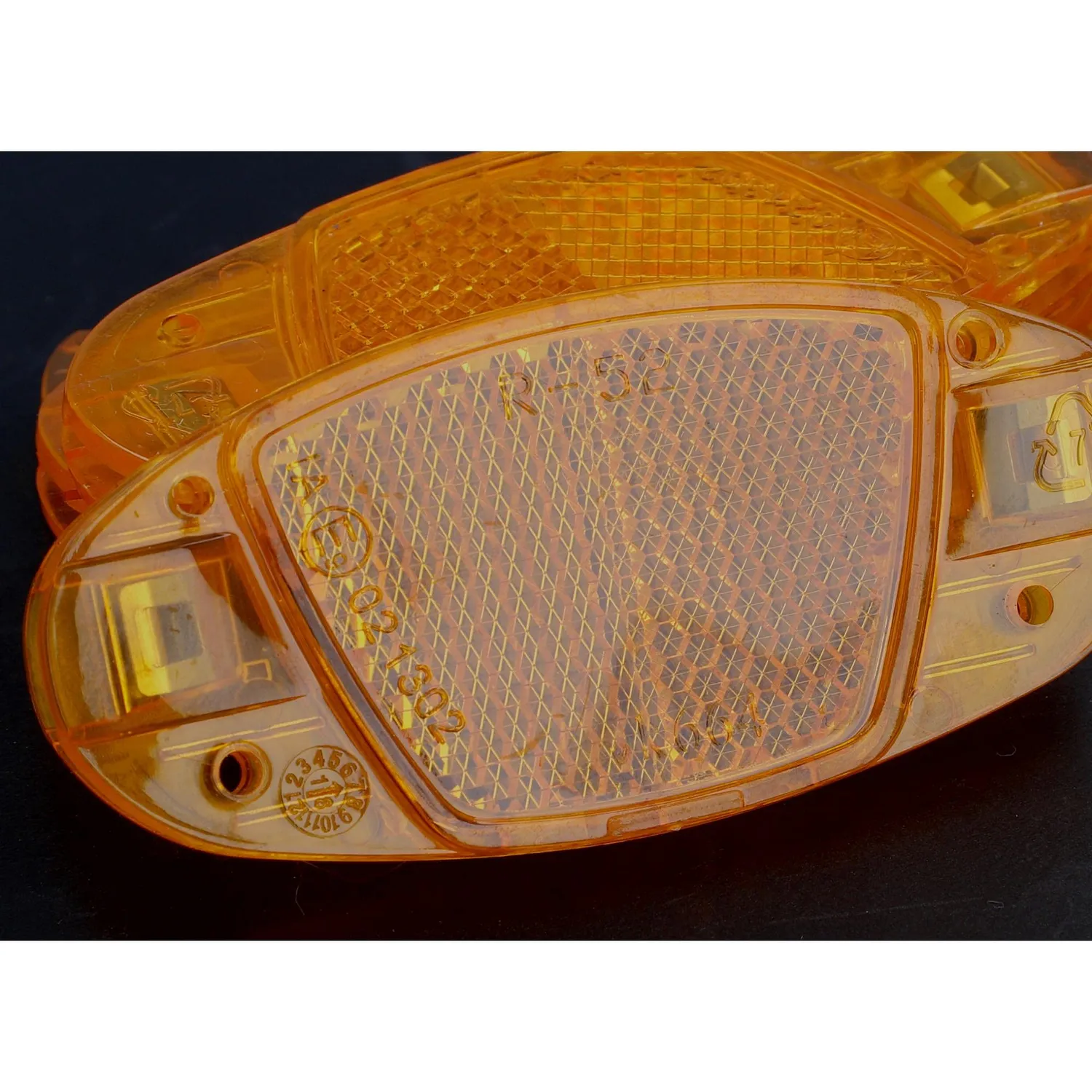 Fischer 85400 Speichenreflektor orange Einheitsgröße