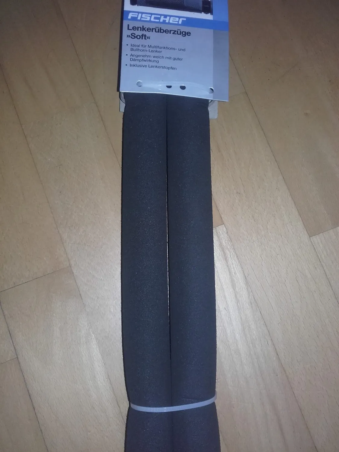 fischer Soft Lenkerüberzüge Schwarz 400 mm