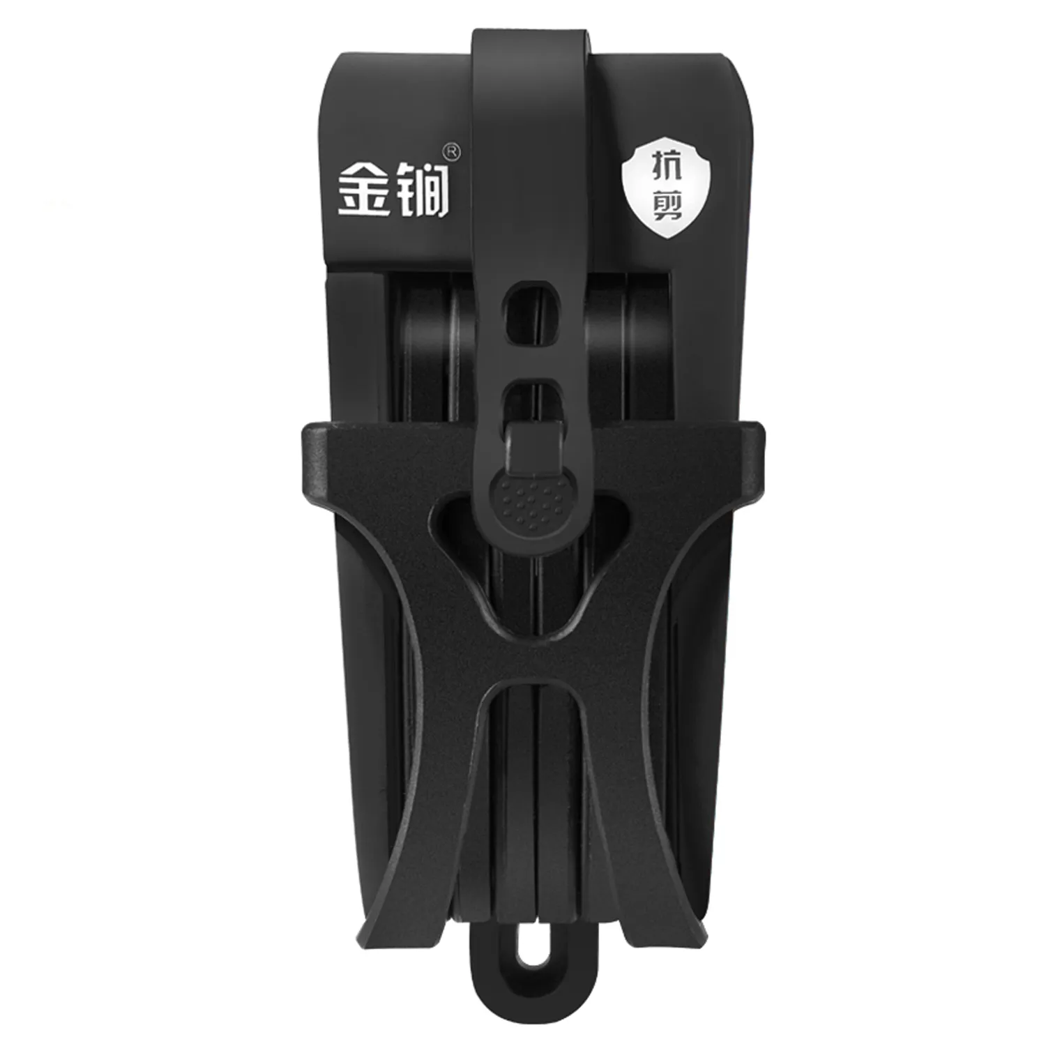 SachsenRad Secure Flex Faltschloss Stahl 65cm 700g schwarz