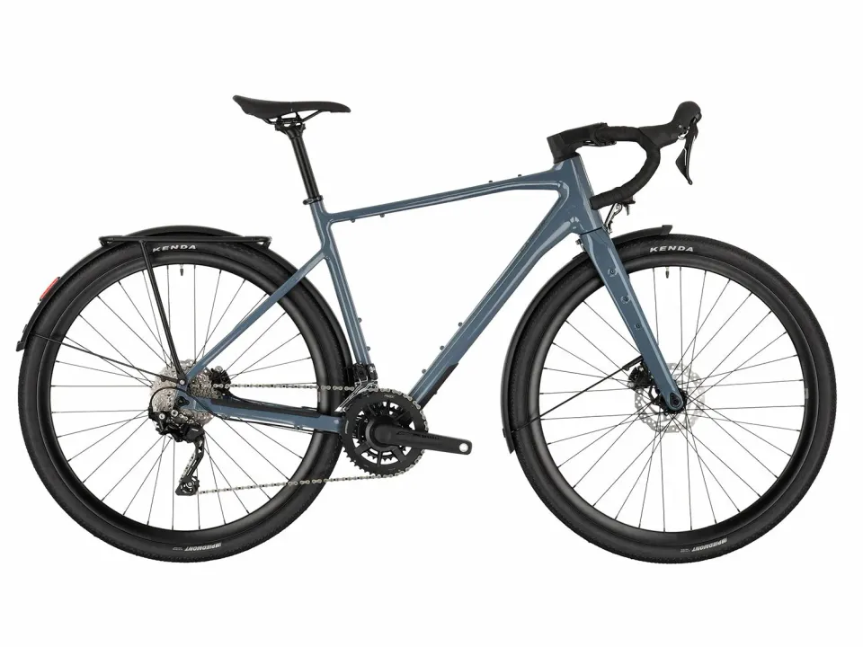 Carver Gravel 210 Street Gravelbike Dark Grey Blue GRX