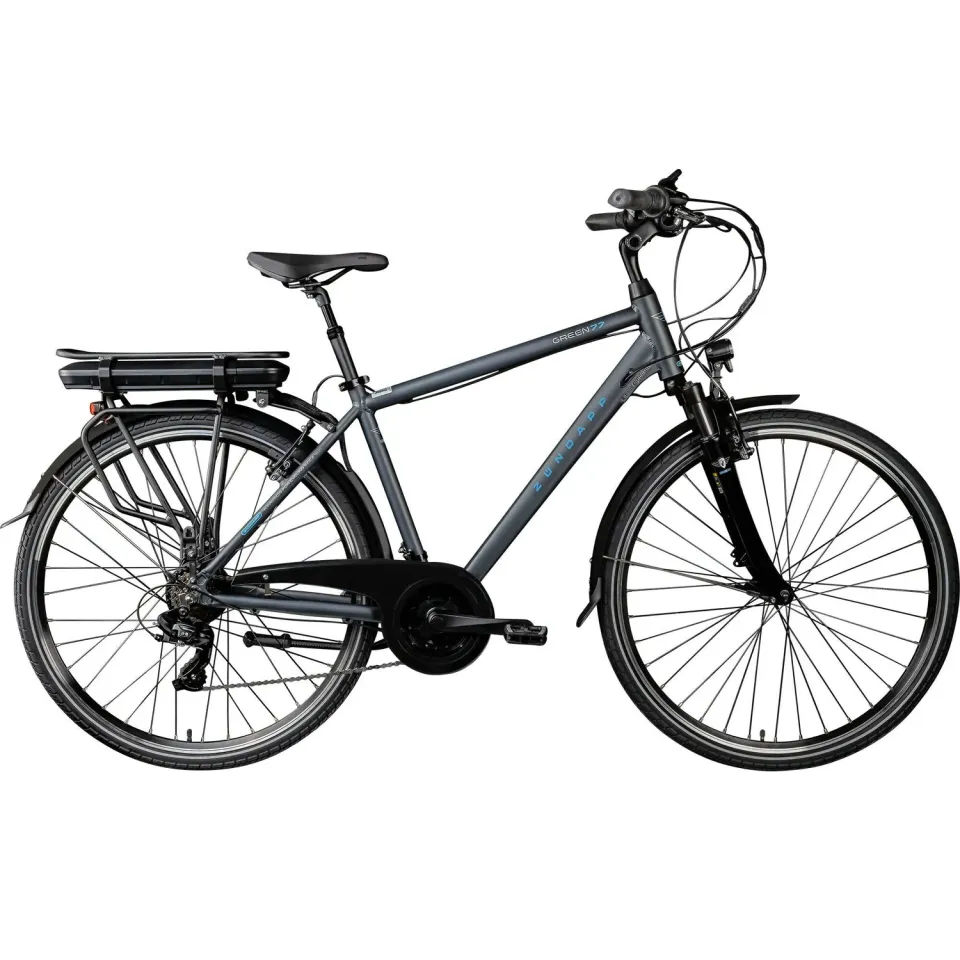 Zündapp Green 7.7 E-Trekkingrad 48 cm grau/blau 130 km