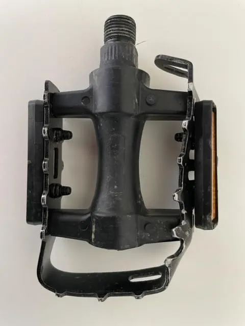 Fischer Fahrradpedale MTB Alu mit Reflektoren