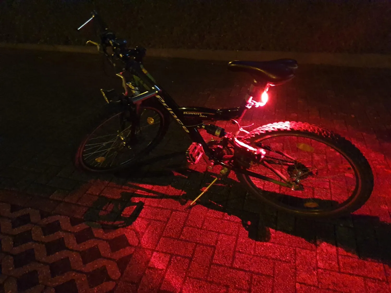 Fischer TWIN Akku-Rücklicht Fahrrad-Rückleuchte USB-C