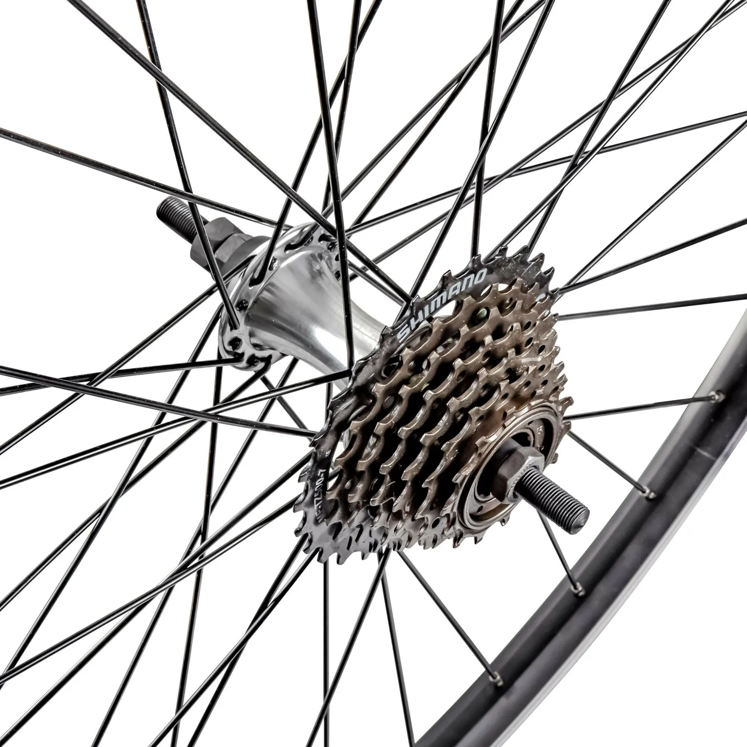 Zündapp Z503 Hinterrad 28 Zoll 7-fach mit Shimano Tourney