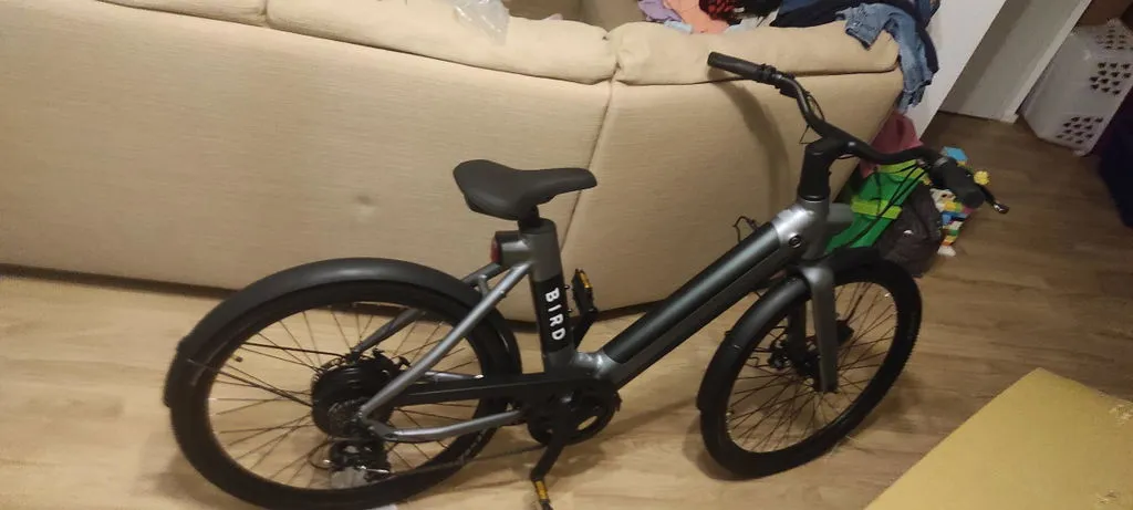 SachsenRad xBird C6F Connect E-Citybike 26 Zoll dunkelgrau