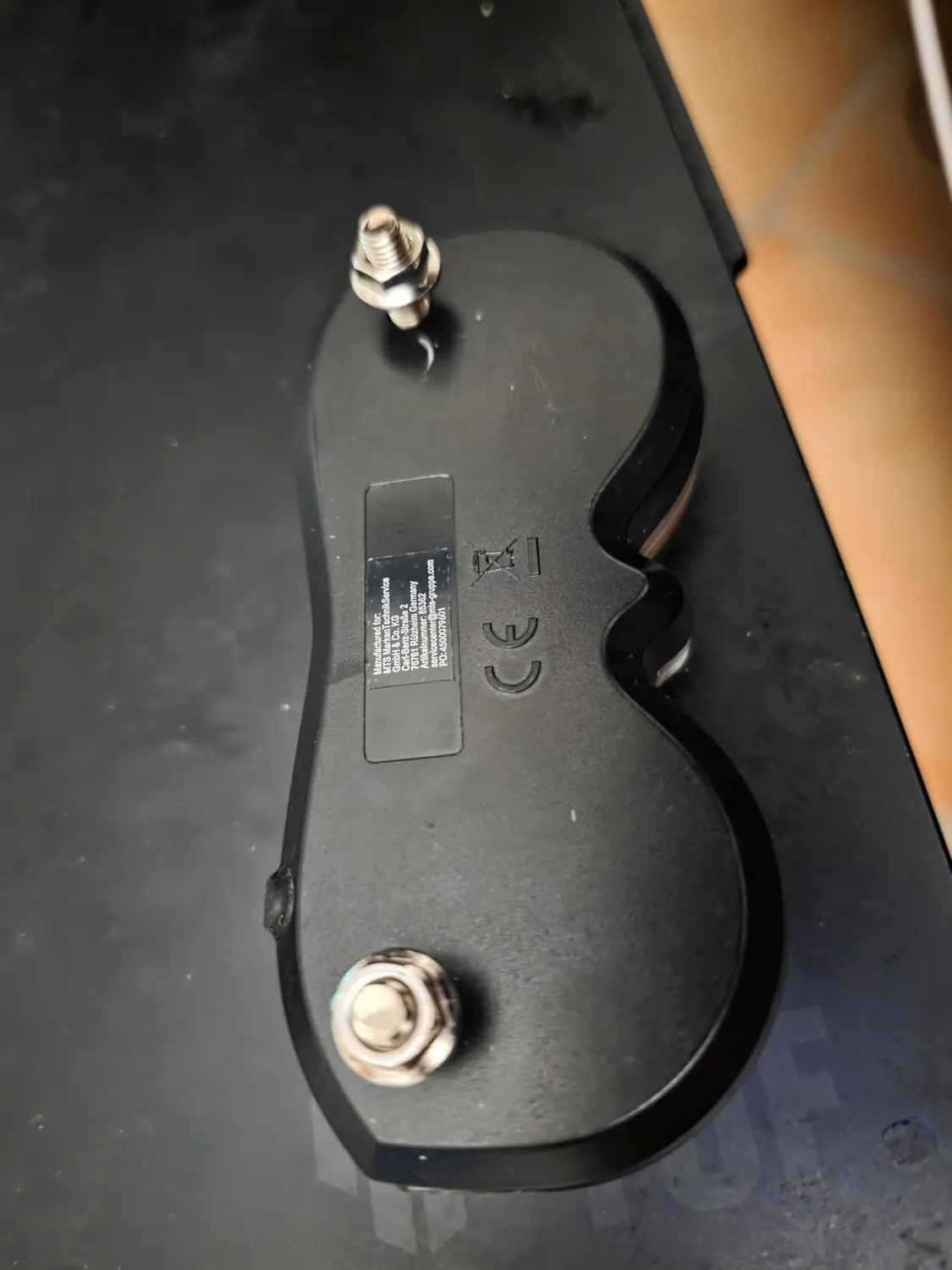 Fischer LED-Rückleuchte Gepäckträger Batterie mit Reflektor
