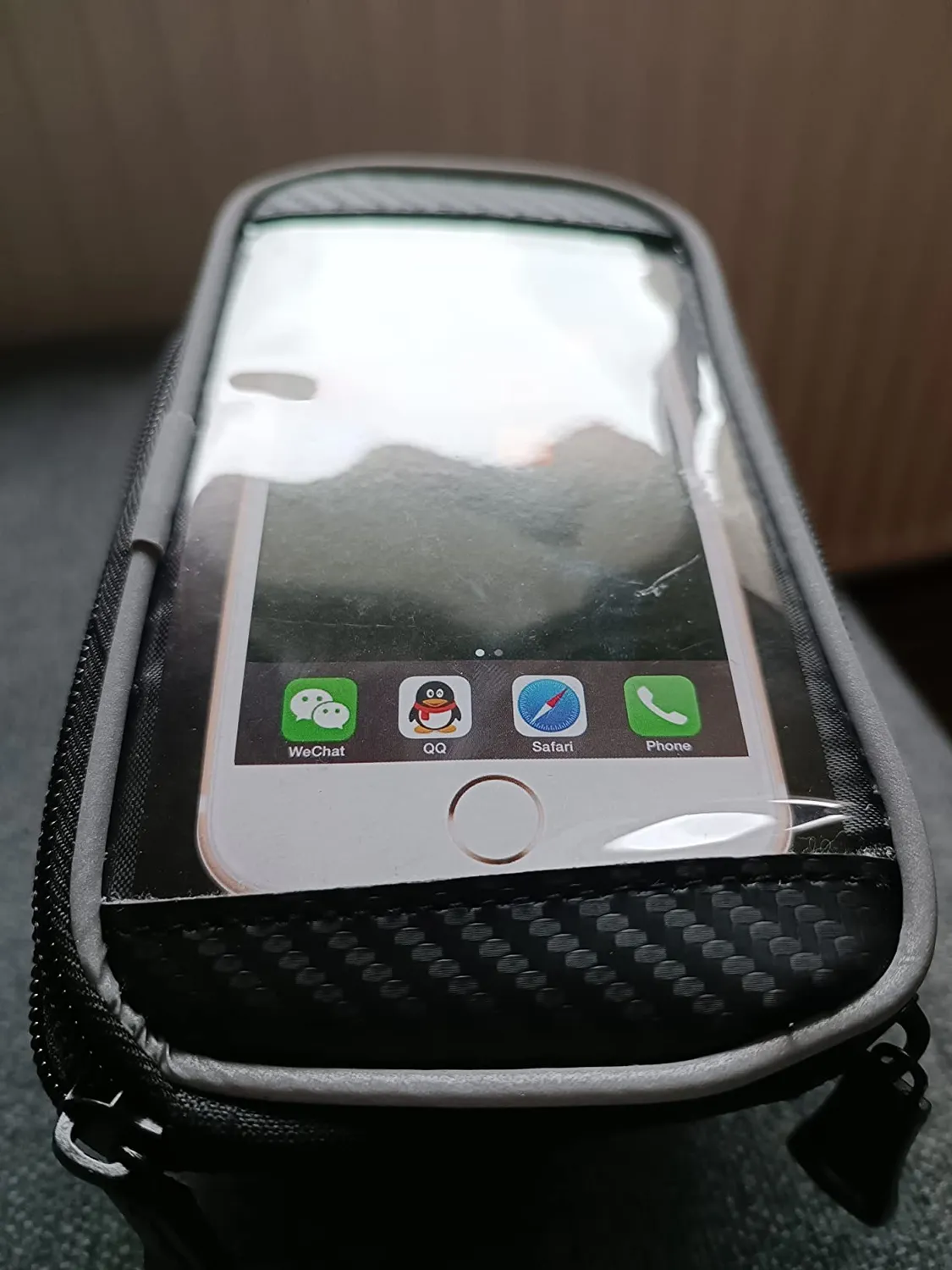 Fischer Lenkertasche Smartphone Touchdisplay wasserdicht