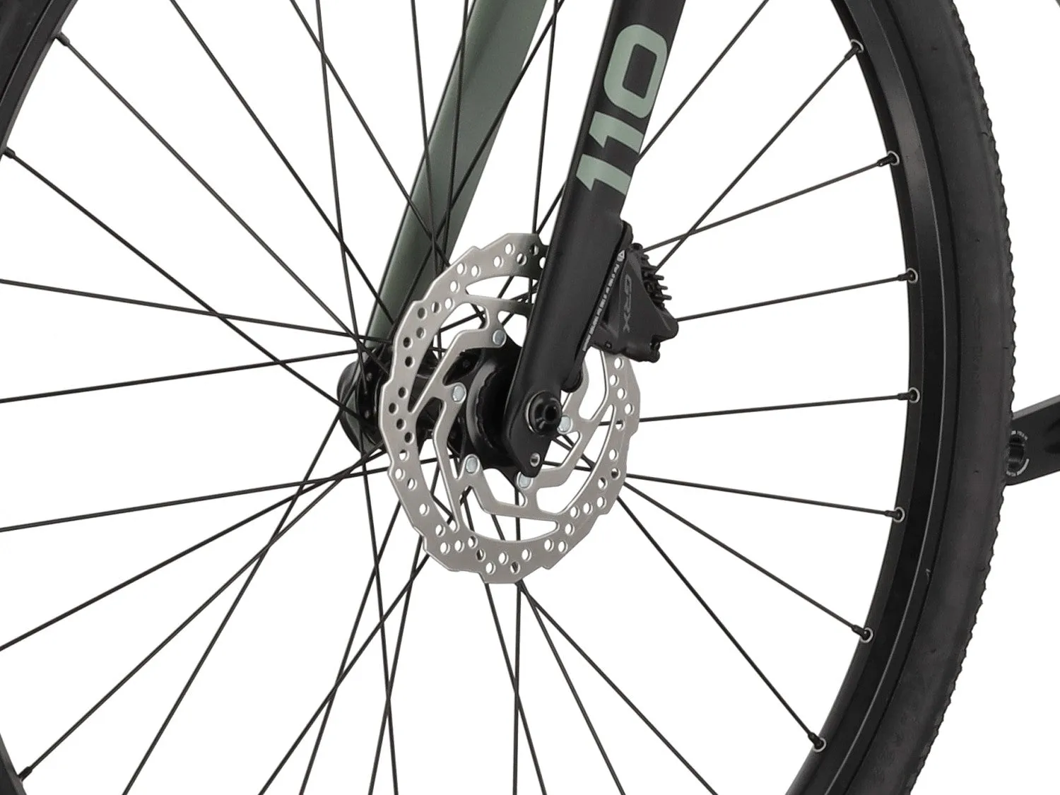 Carver Gravel 110 Gravelbike Pale Green GRX 2x11