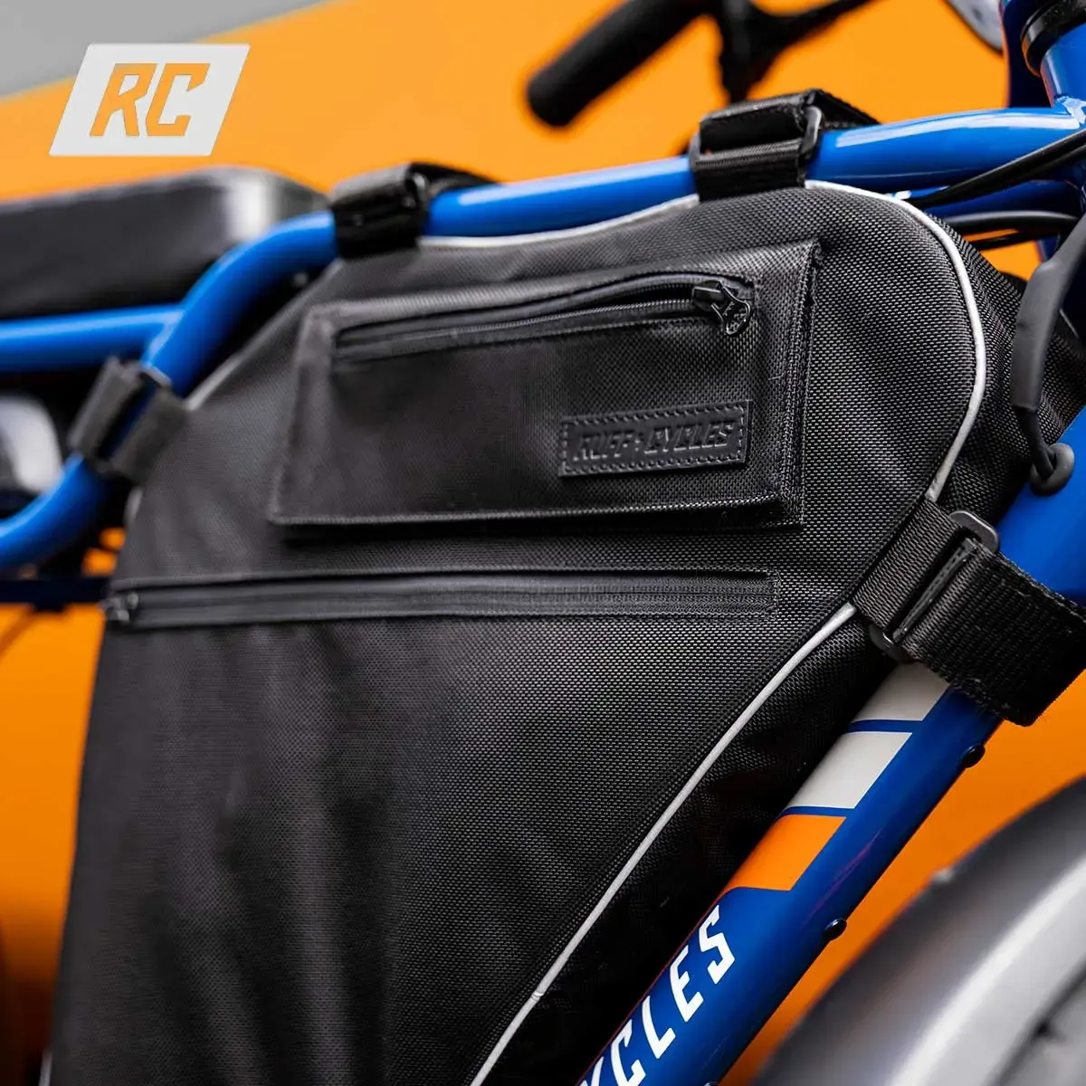 Ruff Cycles Biggie Rahmentasche 12,5l schwarz Fatbike