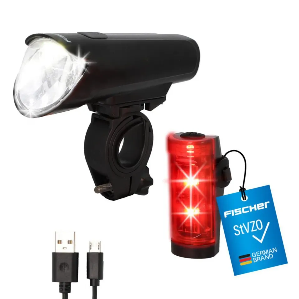 Fischer Small-Box Beleuchtungsset LED-Akku 45 Lux