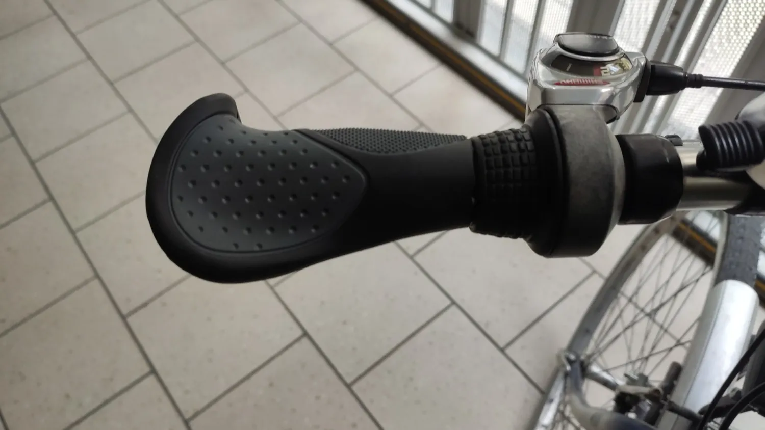 Fischer Ergonomisch Fahrradlenkergriffe Schwarz Gel 1 Paar