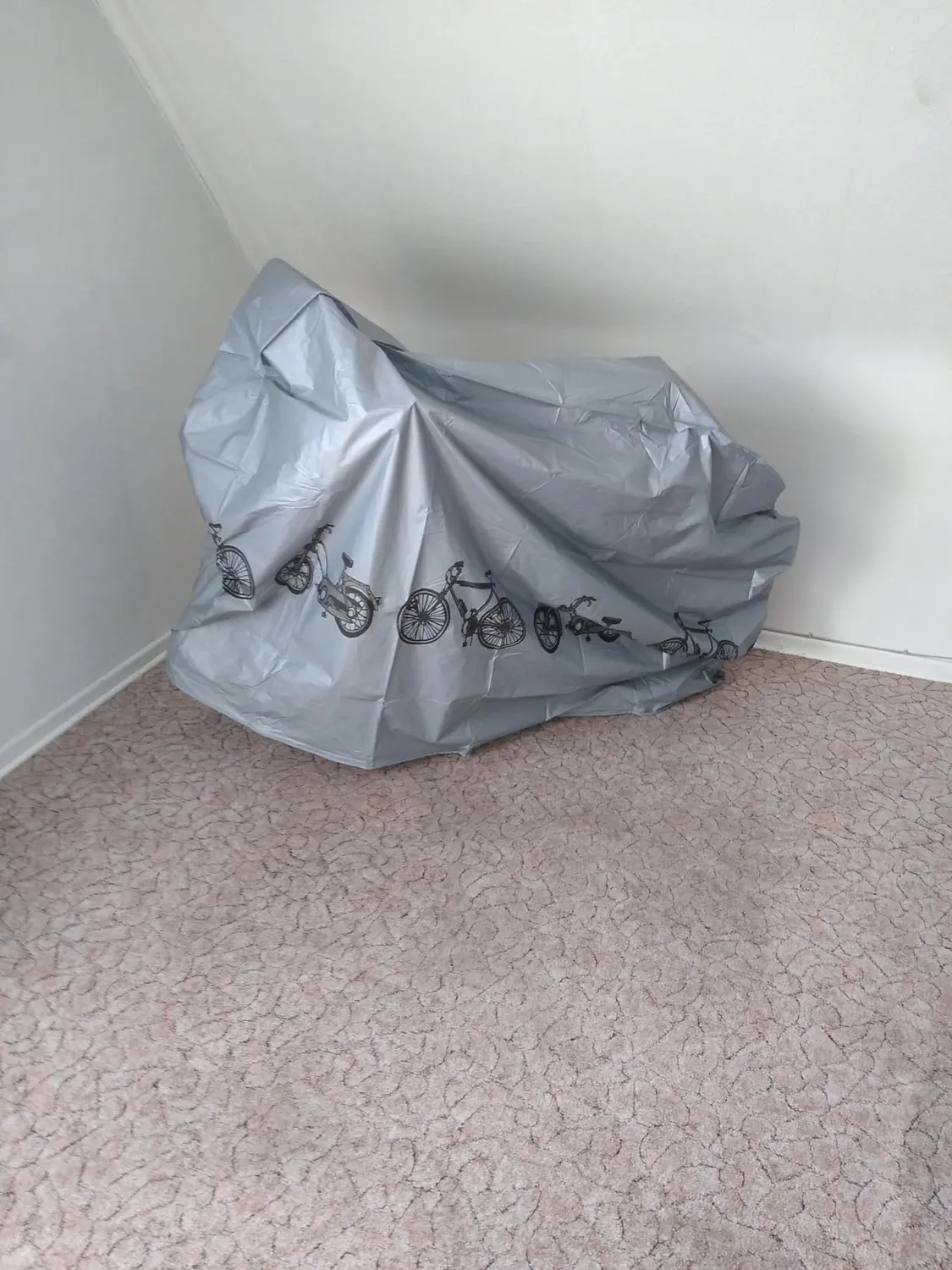 Fischer Universal Fahrradgarage 200x110 cm grau wasserdicht