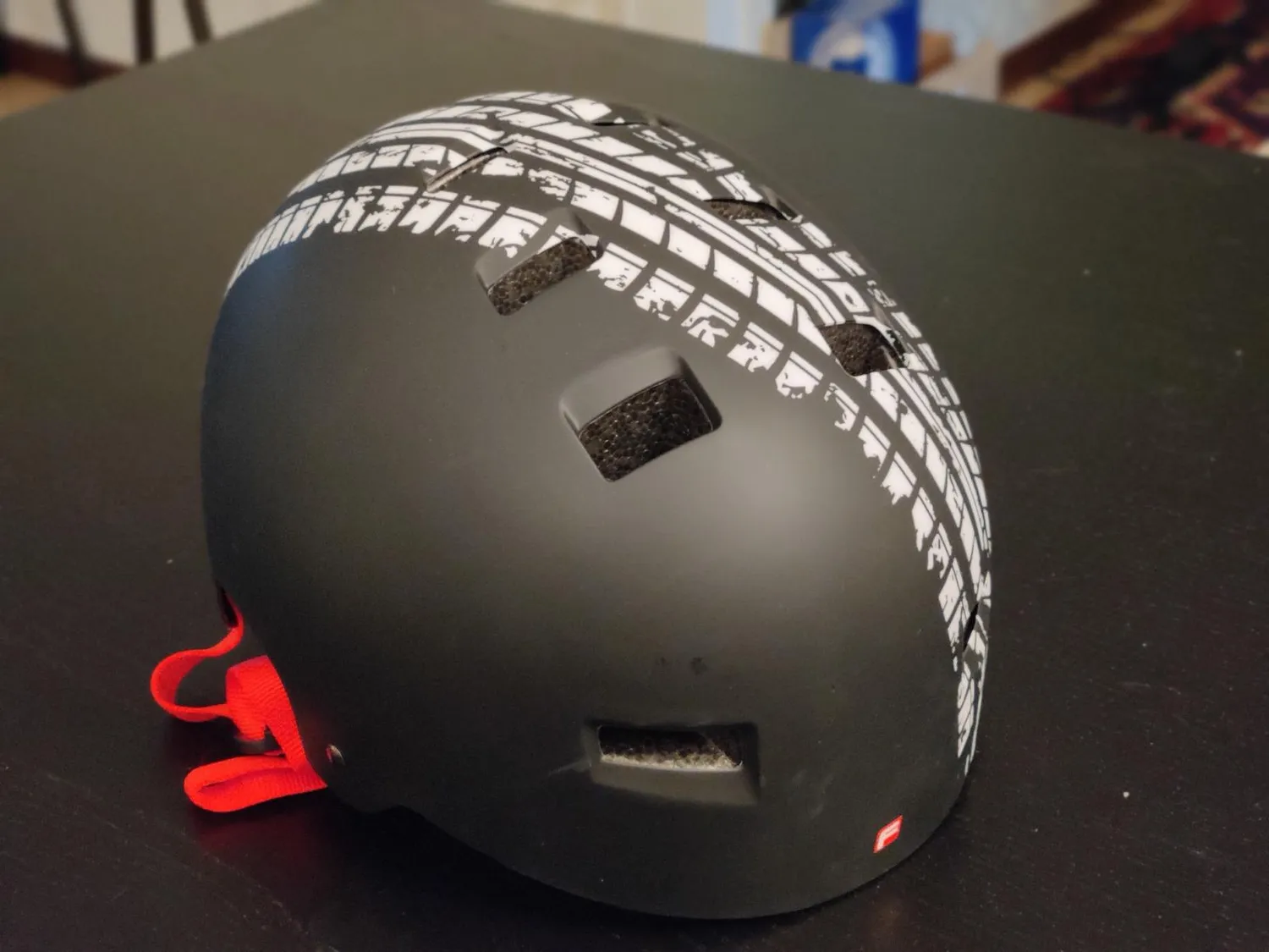 Fischer BMX Plus Ride Fahrradhelm L-XL schwarz belüftet