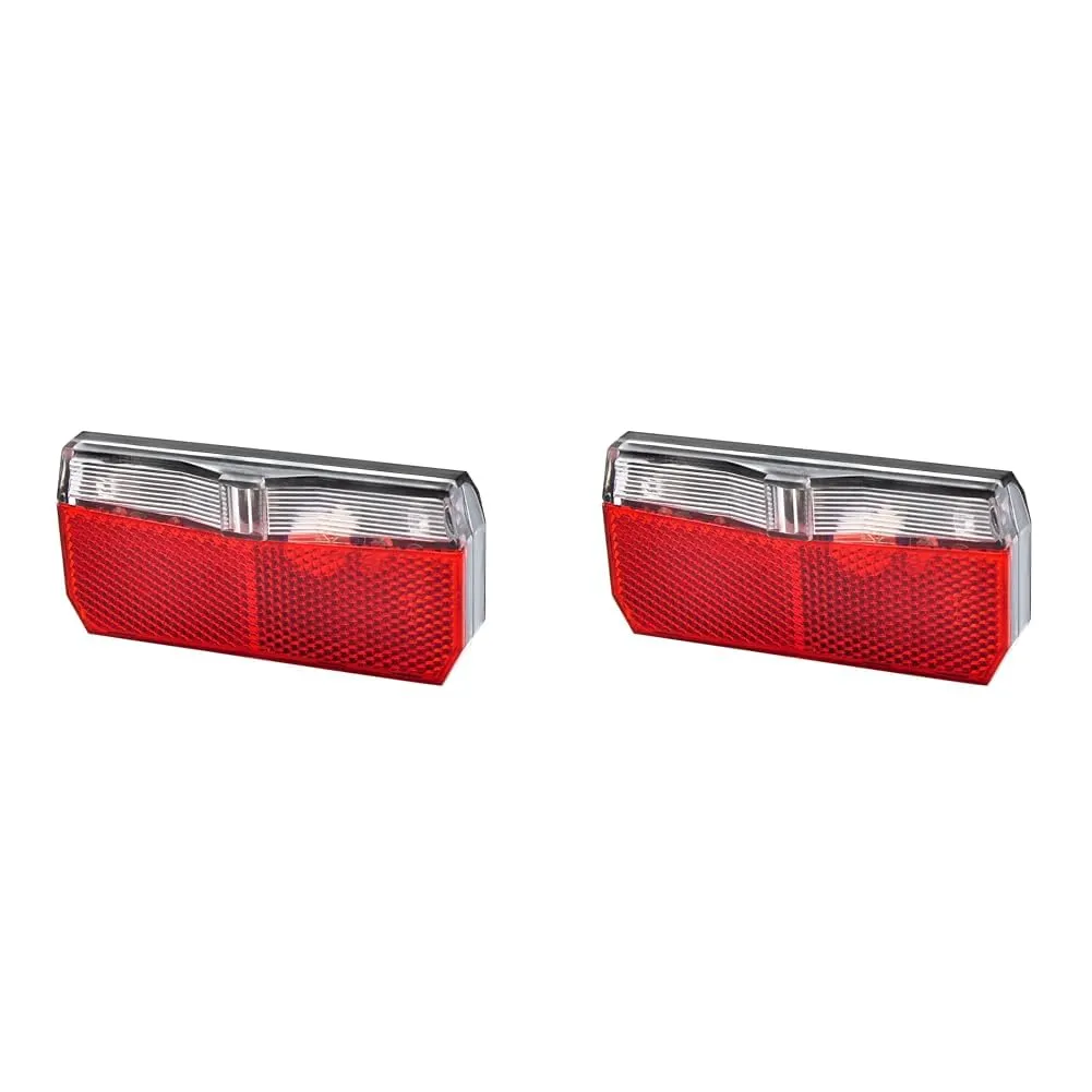 Fischer Dynamo LED-Rückleuchte Gepäckträger rot StVZO