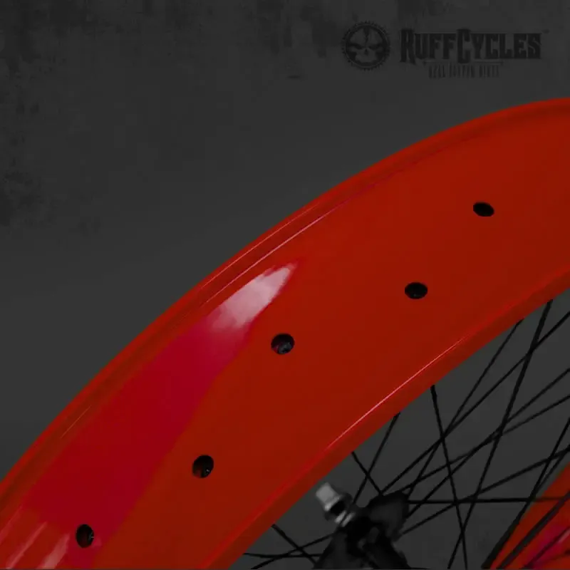Ruff Cycles Biggie Hinterrad 26 Zoll rot 65 mm 3-Gang