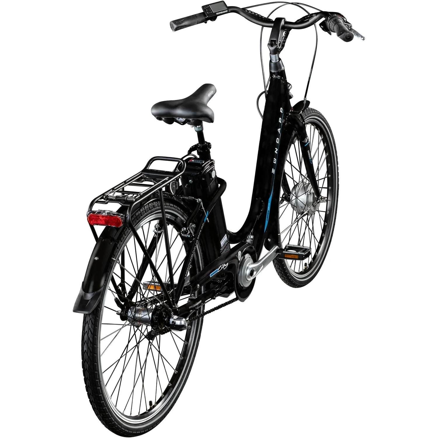 Zündapp Green 2.7 Damen E-Bike 26 Zoll 46cm schwarz-blau